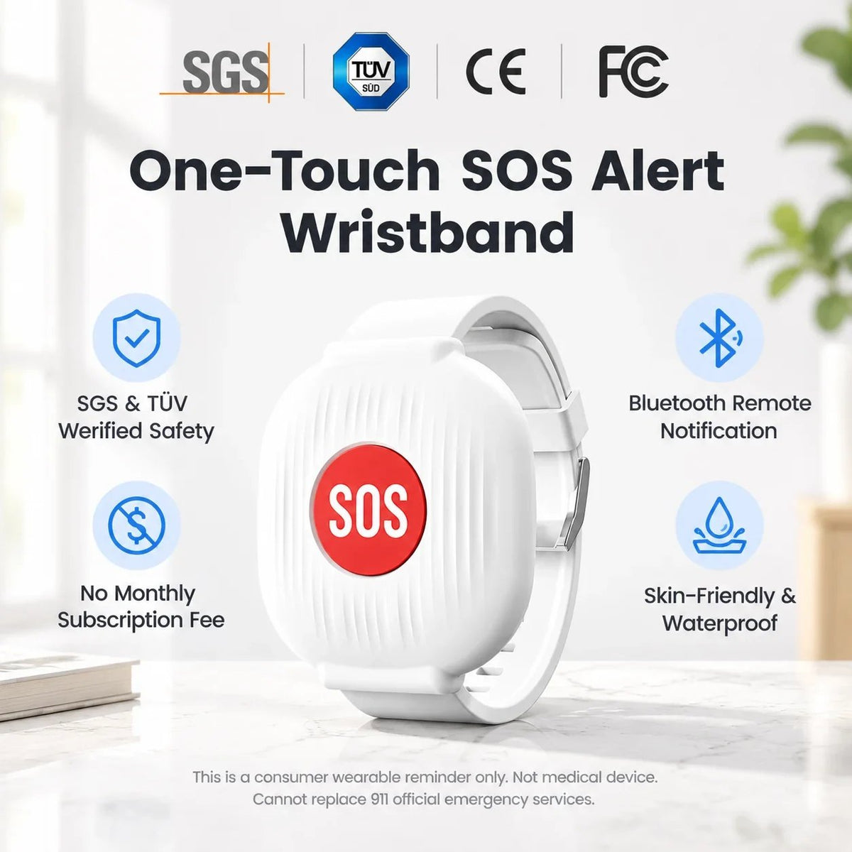 🔥🎁 Half-price offer: Safeguard the elderly—SOS emergency call wristband for seniors. 🆘