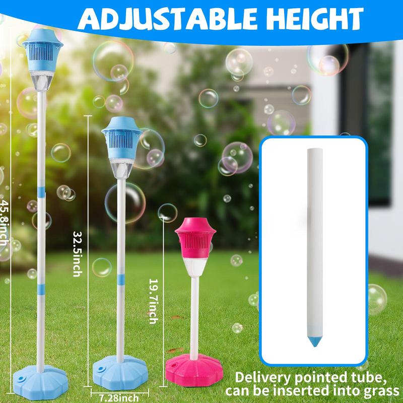 ✨🔥Bubble Maker for Kids – Adjustable Height Stand