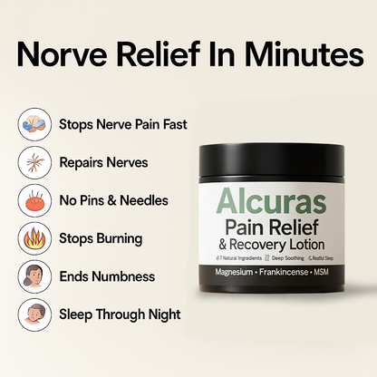 Alcuras Neuropathy Pain Relief & Repair Lotion🎁