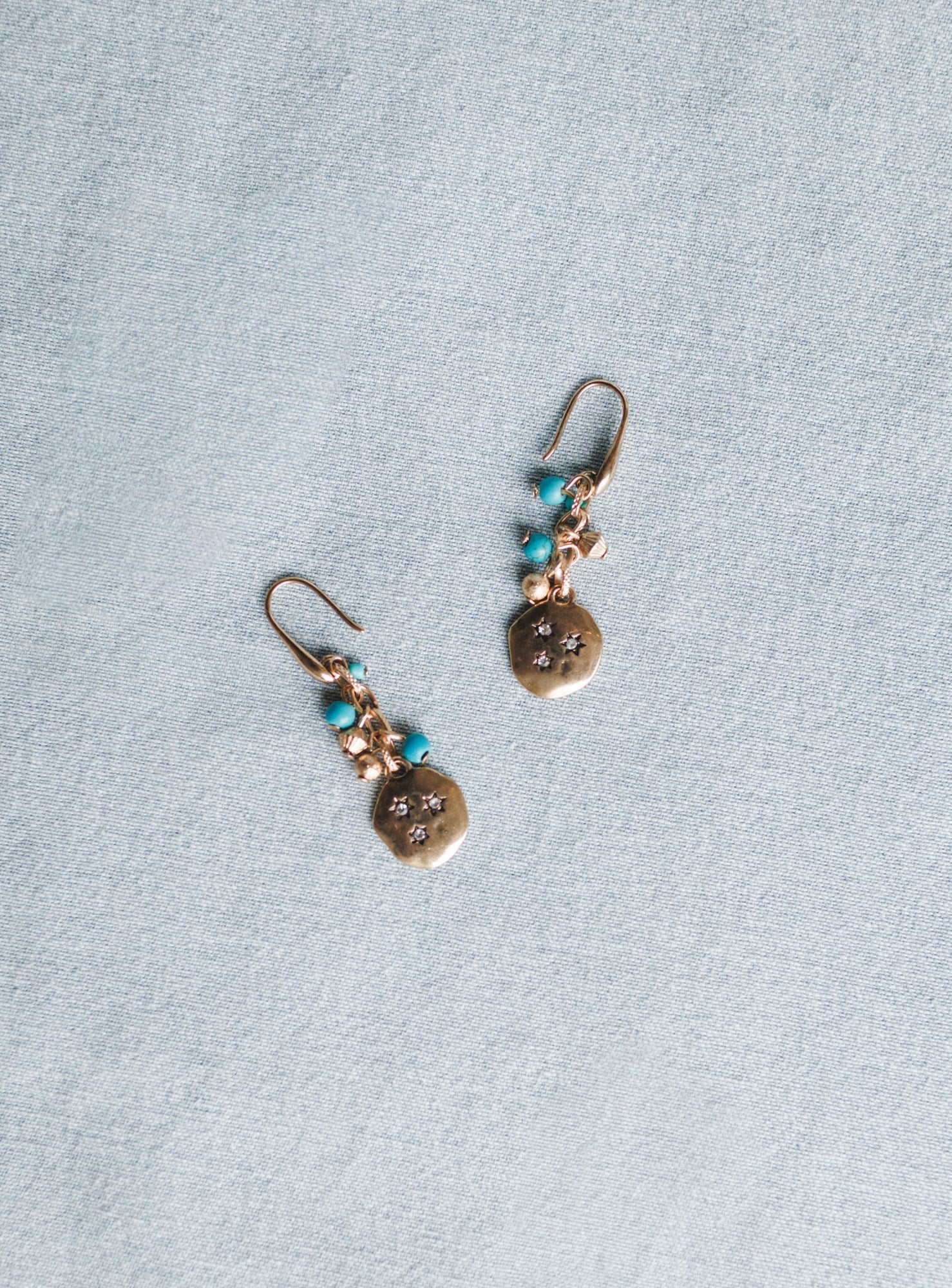 Moon Drifters Earrings - Gold