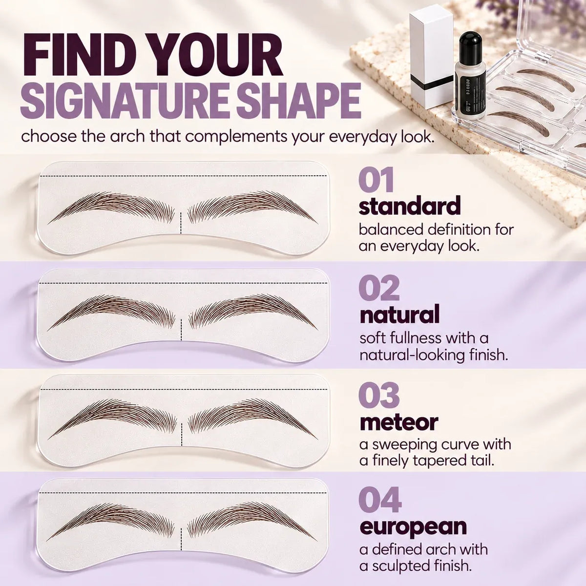 The Ultimate Long - Iasting Eyebrow Stamp