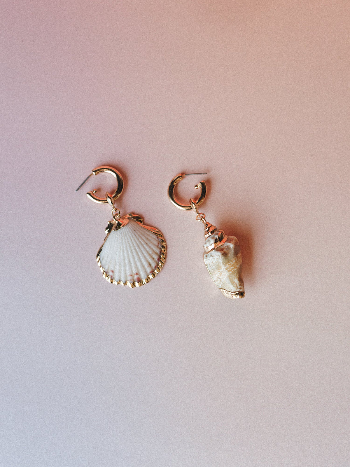 Seashell Dreamer Earrings - Shell