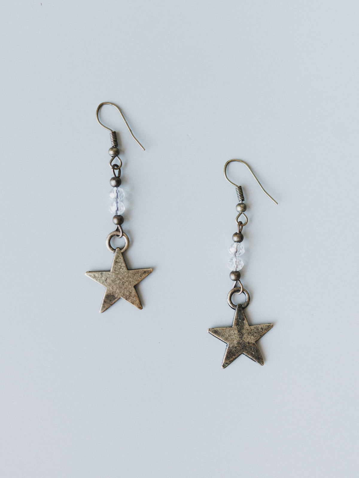 Macey Star Earrings - Gold