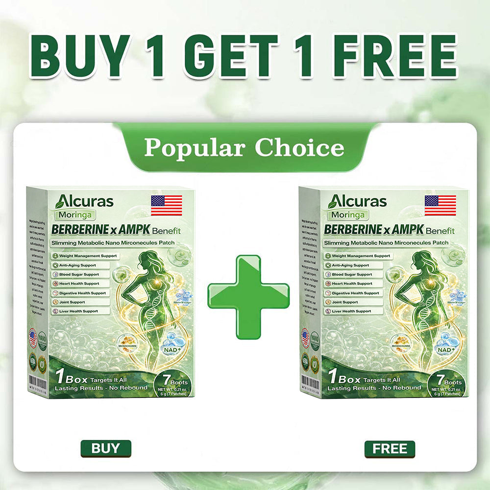🧑‍⚕️Official Store| Alcuras™ Moringa × Berberine × AMPK 8-Benefit Slimming & Metabolic Nano Microneedle Patch 🇺🇸  Just once a day · Visible changes in 7 days  ✅ For obesity, loose skin, diabetes, sleep apnea, joint issues, and more