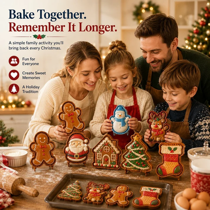 ⏰Only $9.99 Last Day Promotion!✨ 🎄16-Design Christmas Mini Pie MoldCollection🥧
