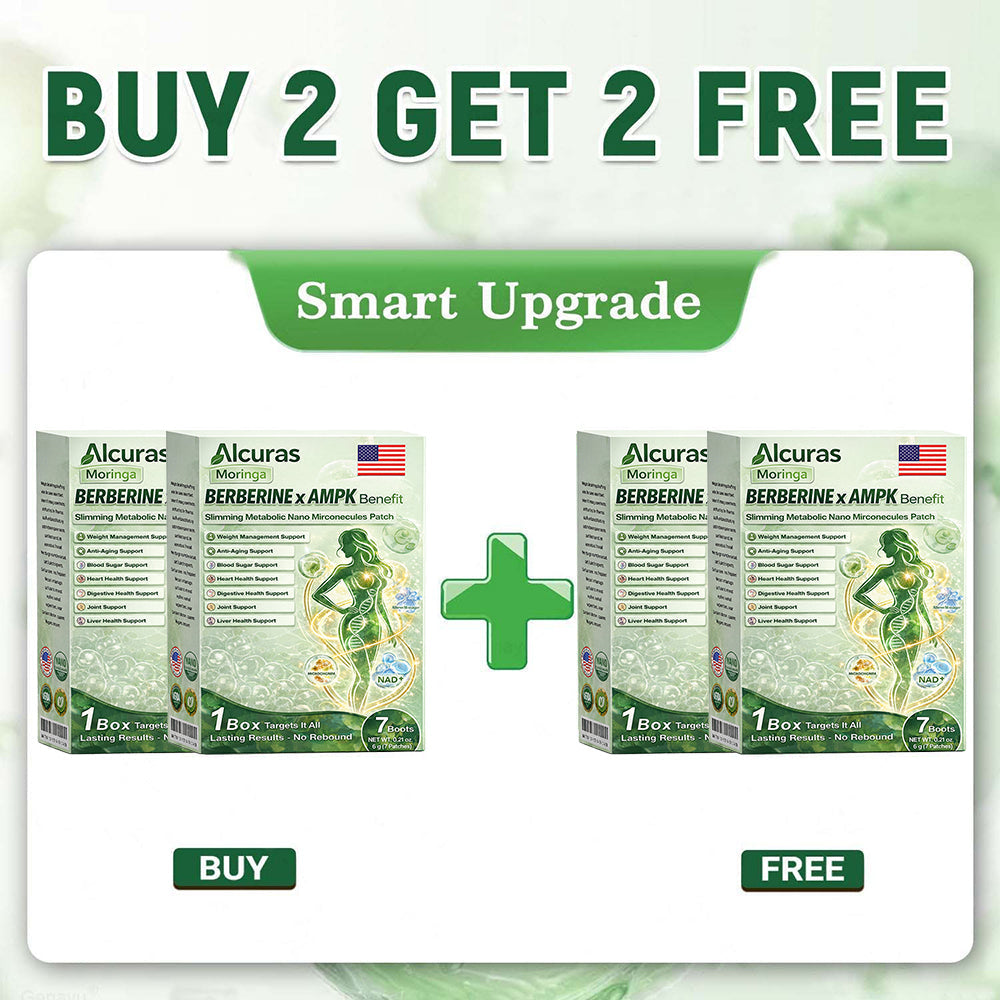 🧑‍⚕️Official Store| Alcuras™ Moringa × Berberine × AMPK 8-Benefit Slimming & Metabolic Nano Microneedle Patch 🇺🇸  Just once a day · Visible changes in 7 days  ✅ For obesity, loose skin, diabetes, sleep apnea, joint issues, and more