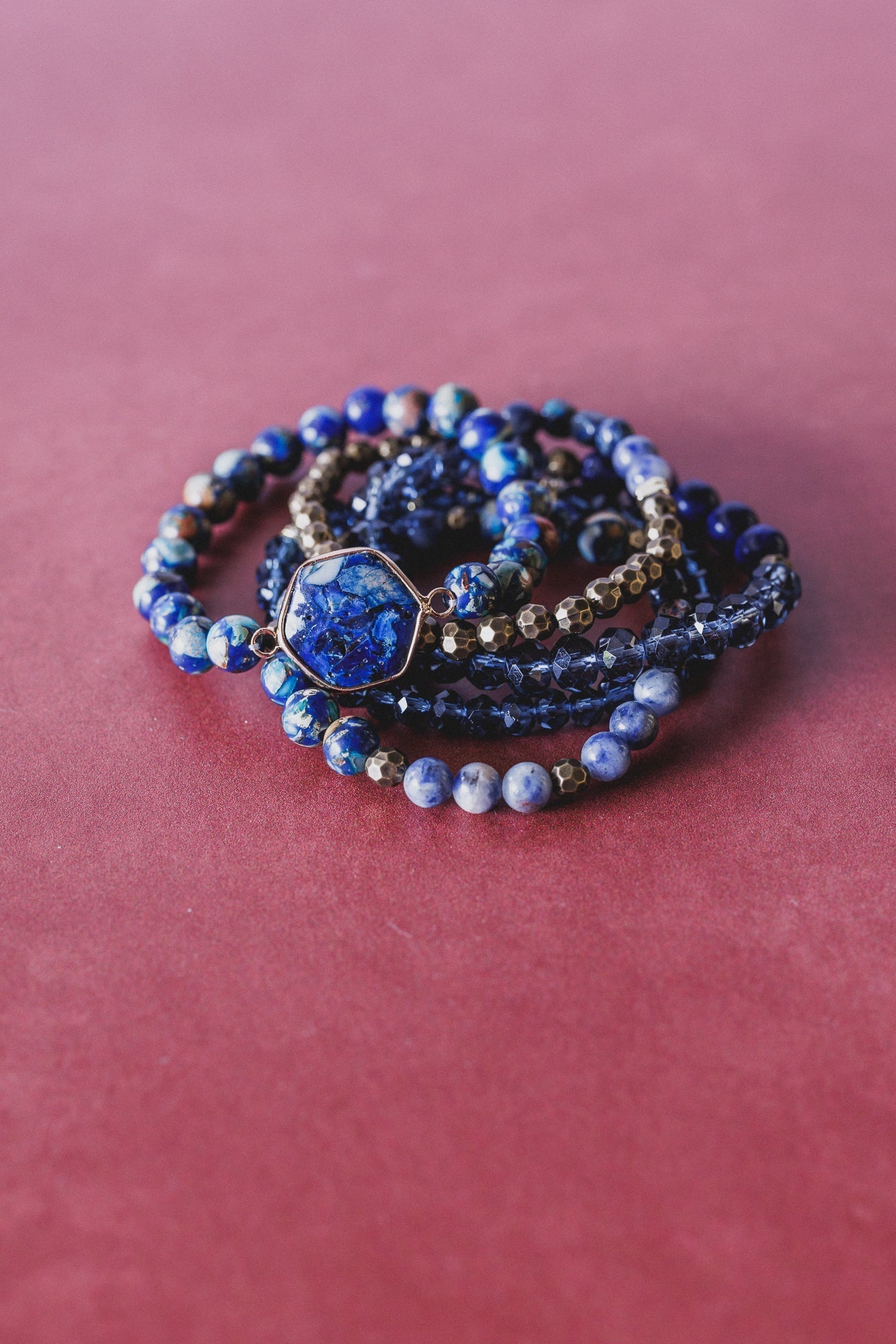 Samba Glow Bracelet Set - Blue