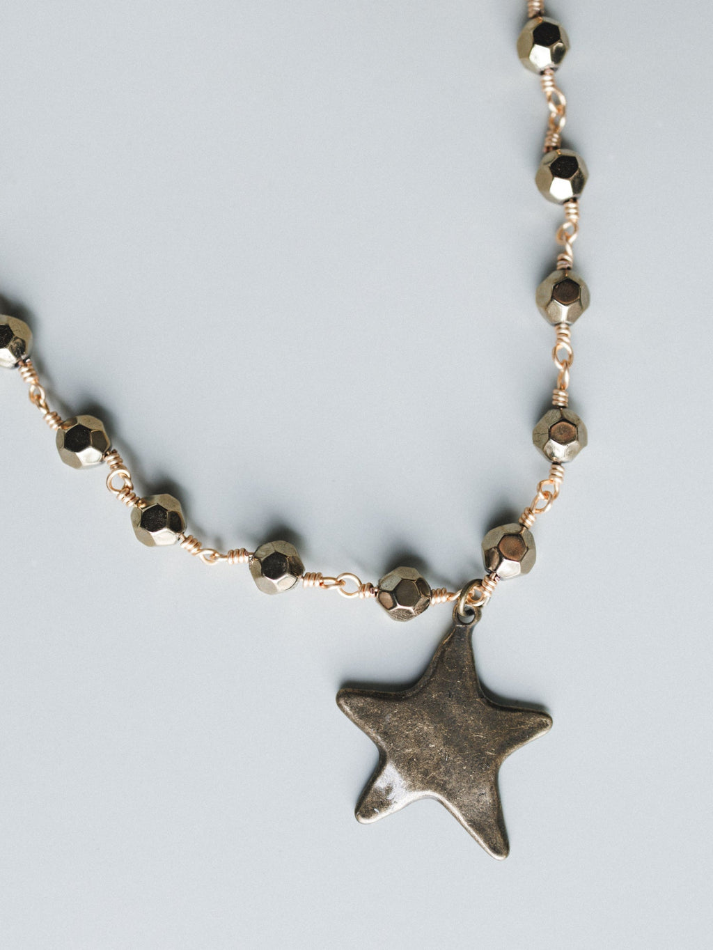 Star Dust Necklace - Bronze
