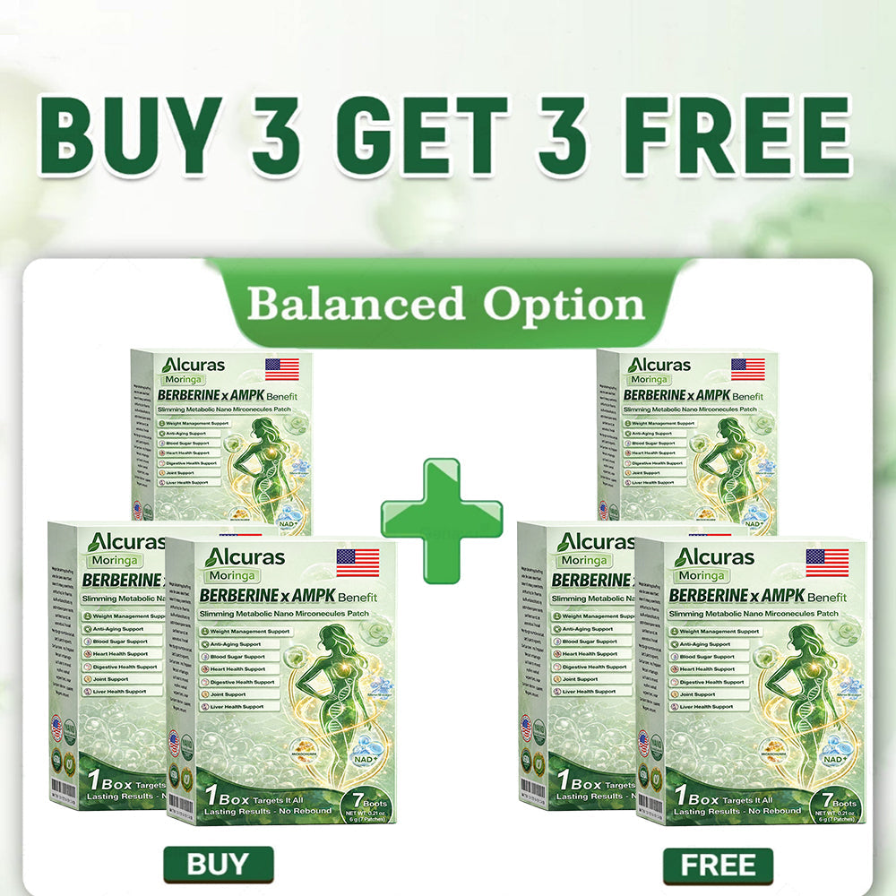 Official Store🔥| 🧑‍⚕️Alcuras™ Moringa × Berberine × AMPK 8-Benefit Slimming & Metabolic Nano Microneedle Patch 🇺🇸  Just once a day · Visible changes in 7 days  ✅ For obesity, loose skin, diabetes, sleep apnea, joint issues, and more