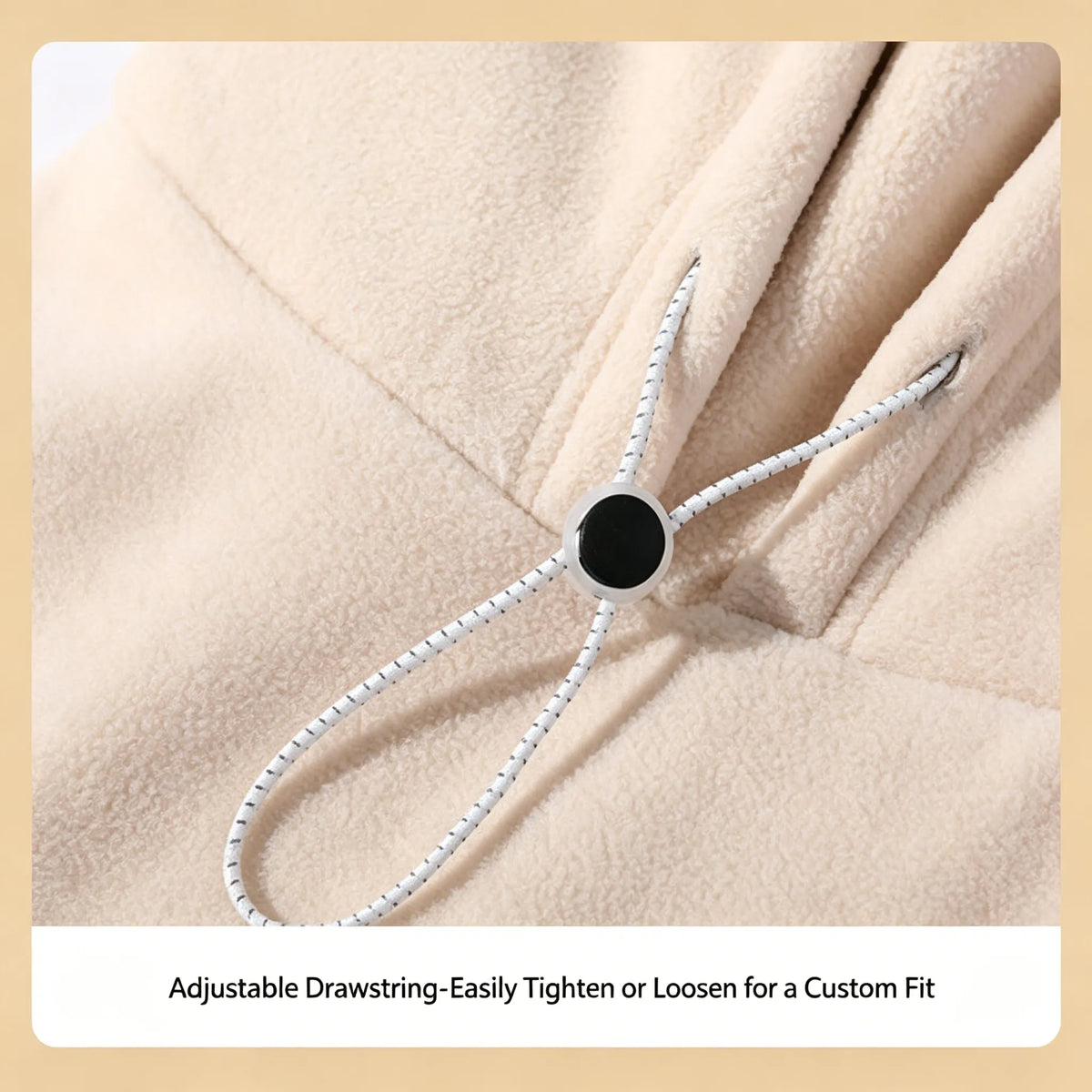 Fleece Double Layer Integrated Hat