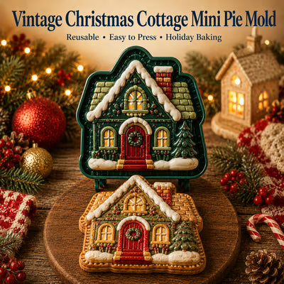⏰Only $9.99 Last Day Promotion!✨ 🎄16-Design Christmas Mini Pie MoldCollection🥧