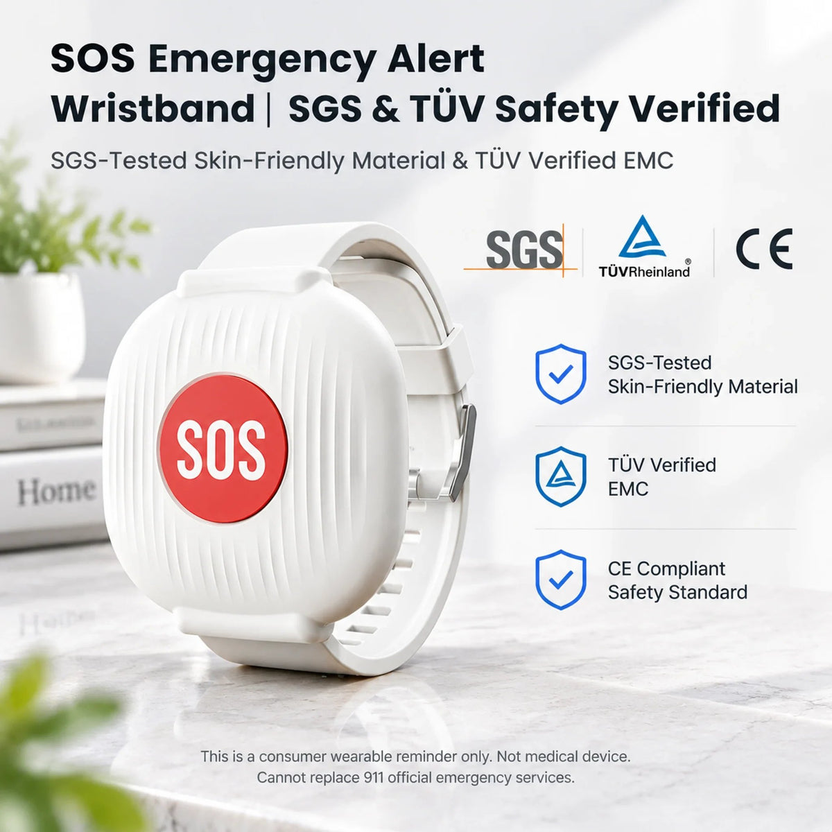 🔥🎁 Half-price offer: Safeguard the elderly—SOS emergency call wristband for seniors. 🆘