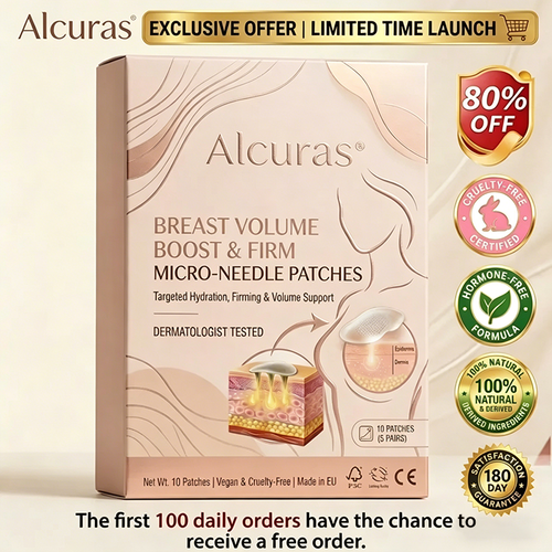🍓Alcuras®  Targeted🦪 Breast Enhancement Advanced Nano Microneedle Patch💃