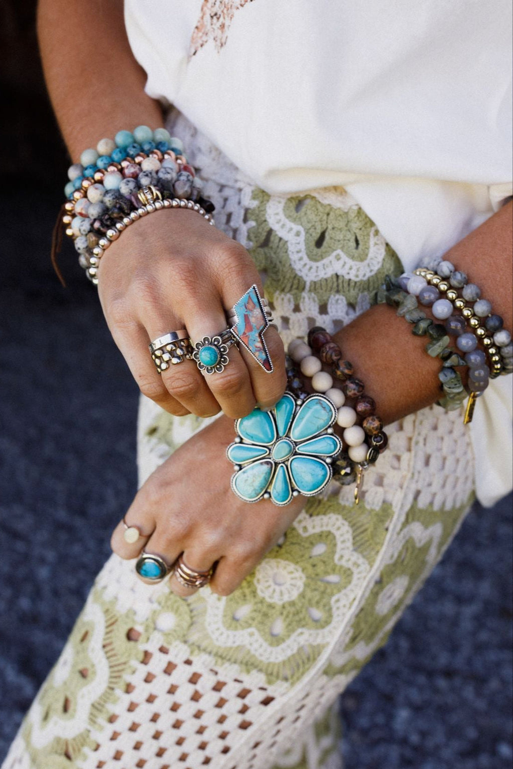 Thunderstruck Ring - Blue