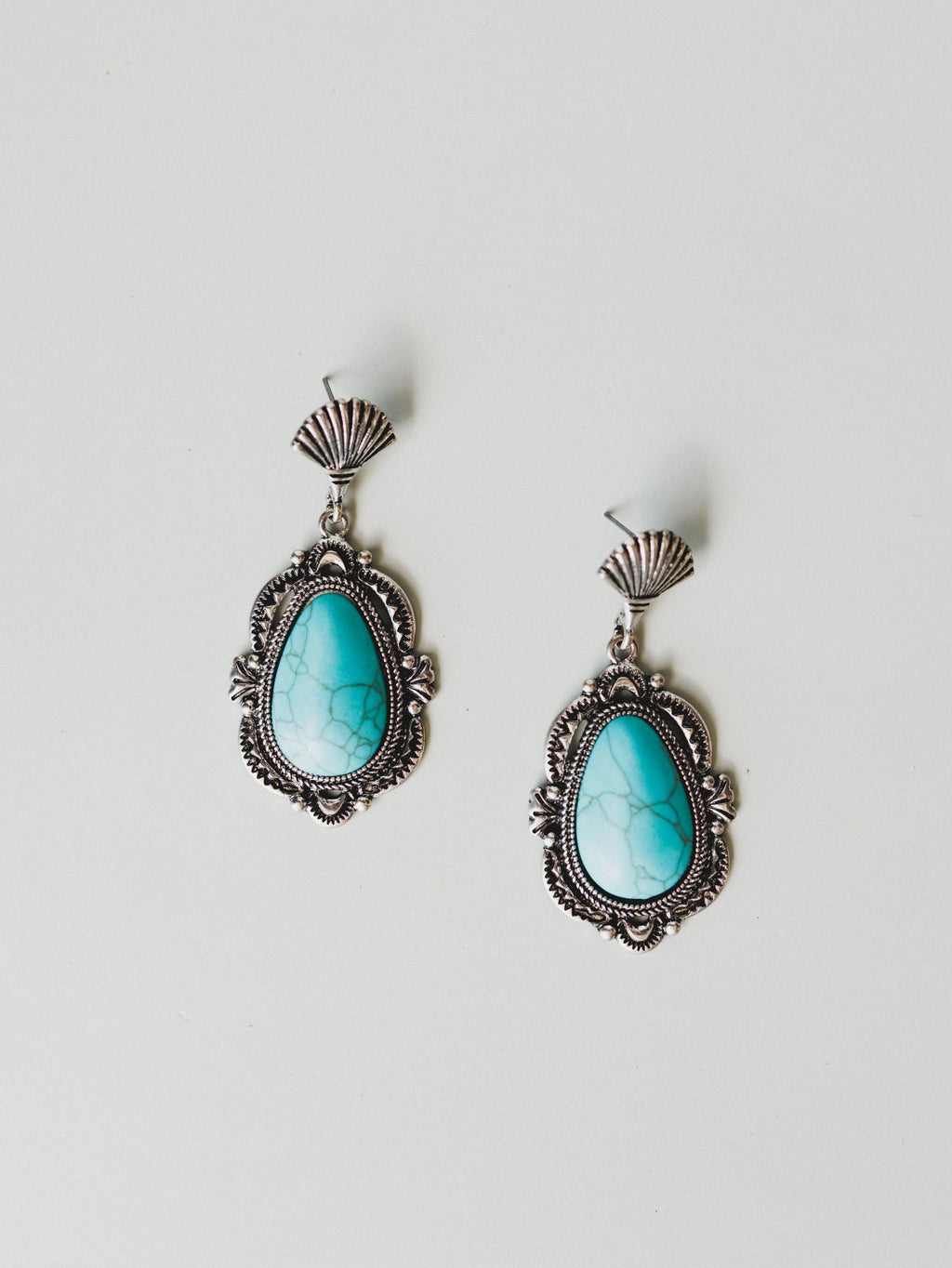 Reba Earrings - Turquoise