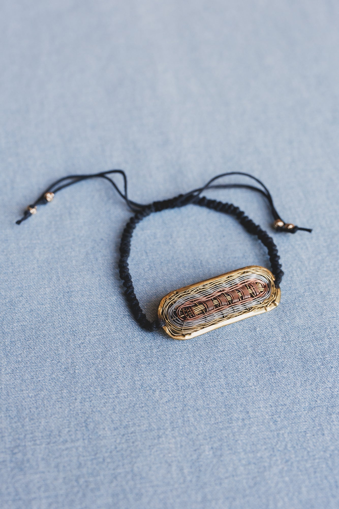 Lucky Drift Cord Bracelet - Gold