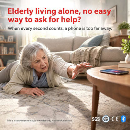 🔥🎁 Half-price offer: Safeguard the elderly—SOS emergency call wristband for seniors. 🆘
