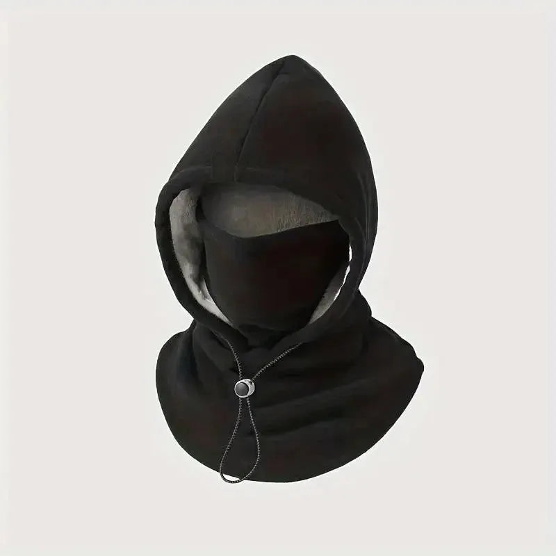 Fleece Double Layer Integrated Hat
