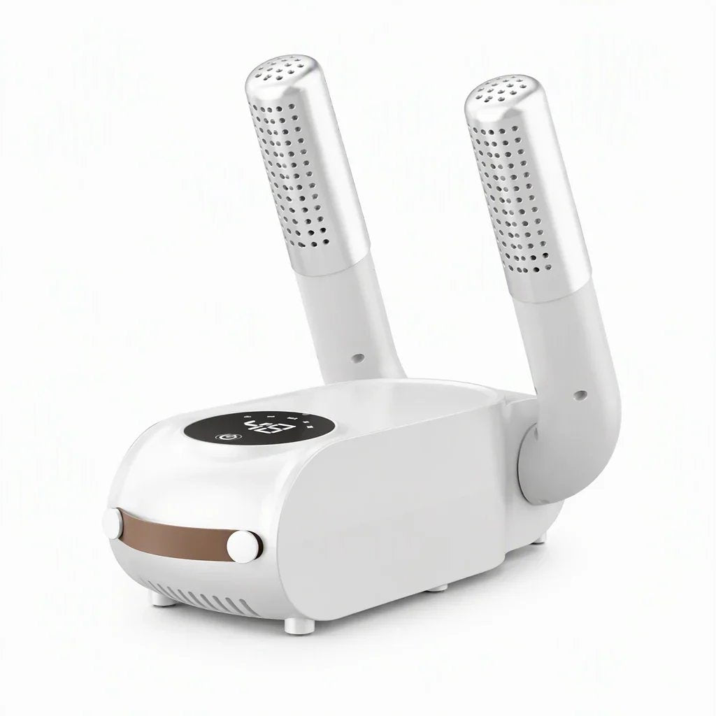👟 Foldable Shoe Dryer with Smart Timer and UV Light
