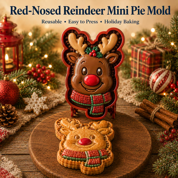 ⏰Only $9.99 Last Day Promotion!✨ 🎄16-Design Christmas Mini Pie MoldCollection🥧