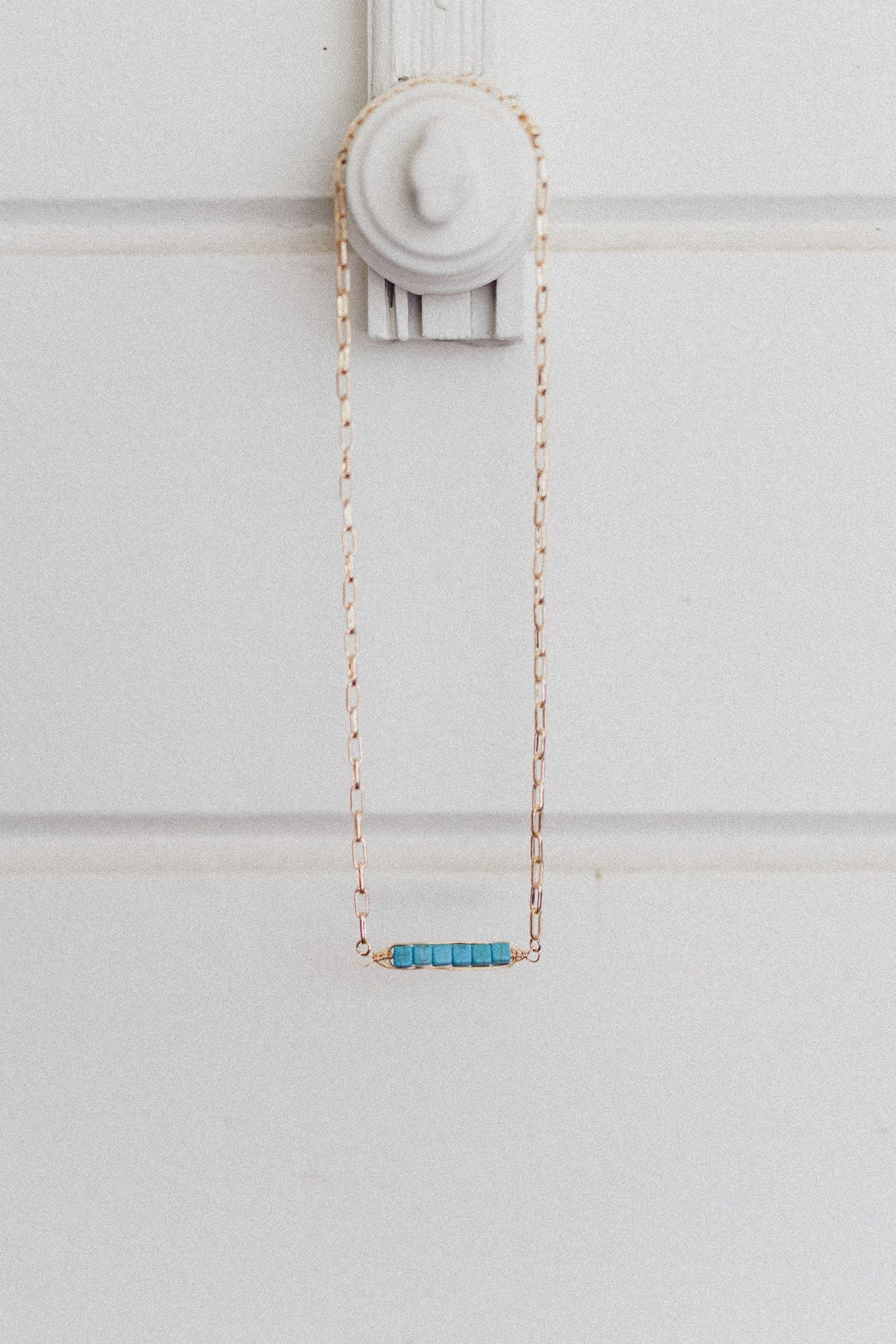 Desert Line Necklace - Gold