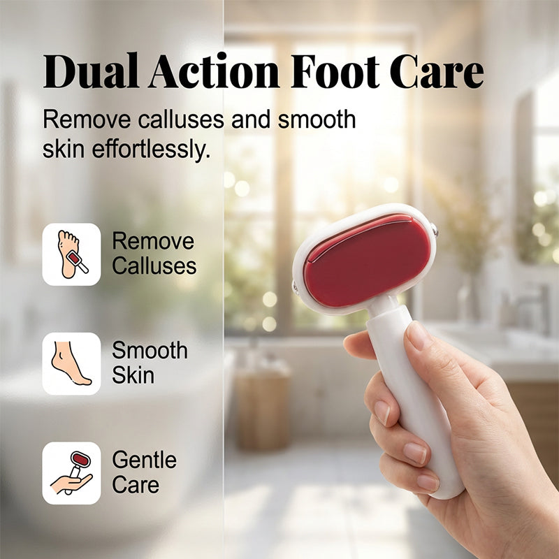 ⏳Limited Offer｜Double-Sided Foot Scraper for Callus Removal