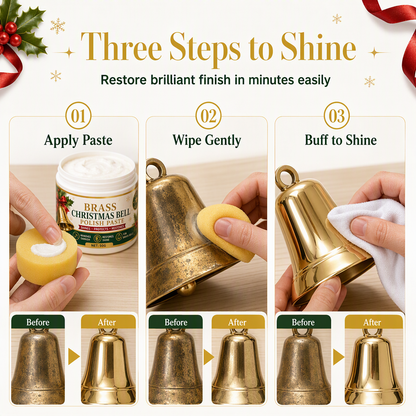 📢📢BUY 2 GET 1 FREE !! ⏰Brass Bell and Copper Polish Cream for Tarnish and Oxidation Removal