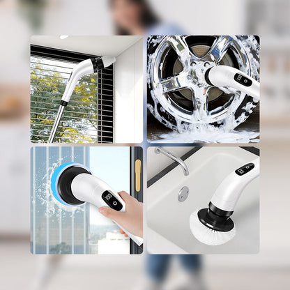 🎁2026 New Arrivals 50% OFF💥8-in-1 Electric Cleaning Brush Set – Versatile Home Cleaning Made Easier ✨