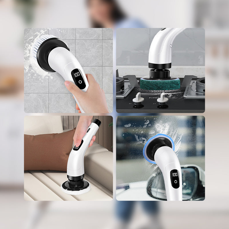 🎁2026 New Arrivals 50% OFF💥8-in-1 Electric Cleaning Brush Set – Versatile Home Cleaning Made Easier ✨