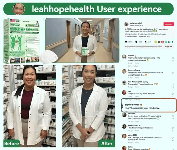 🇺🇸 𝐎𝐟𝐟𝐢𝐜𝐢𝐚𝐥 𝐔𝐒 𝐒𝐭𝐨𝐫𝐞🧑‍⚕️ | 🩺 𝐇𝐞𝐚𝐥𝐫𝐢𝐳𝐞® Moringa · Berberine × NAD+ 𝟏𝟎-𝐢𝐧-𝟏 𝐀𝐝𝐯𝐚𝐧𝐜𝐞𝐝 𝐍𝐚𝐧𝐨 𝐌𝐢𝐜𝐫𝐨𝐧𝐞𝐞𝐝𝐥𝐞 𝐏𝐚𝐭𝐜𝐡 🔥